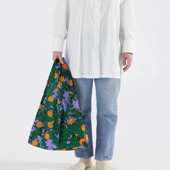 NWOT Standard Baggu - Orange Tree Periwinkle - Picture 4 of 4